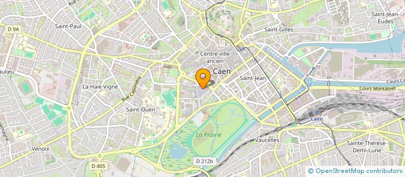 localisation de l'entreprise GB HOLDING à CAEN