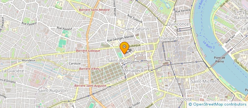 localisation de l'entreprise GB HOSPITALITY  BORDEAUX