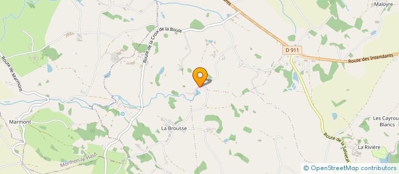 localisation de l'entreprise GB IMM  LE BAS SEGALA