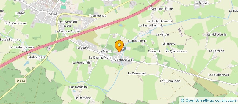 localisation de l'entreprise GB IMMO  GOSNE