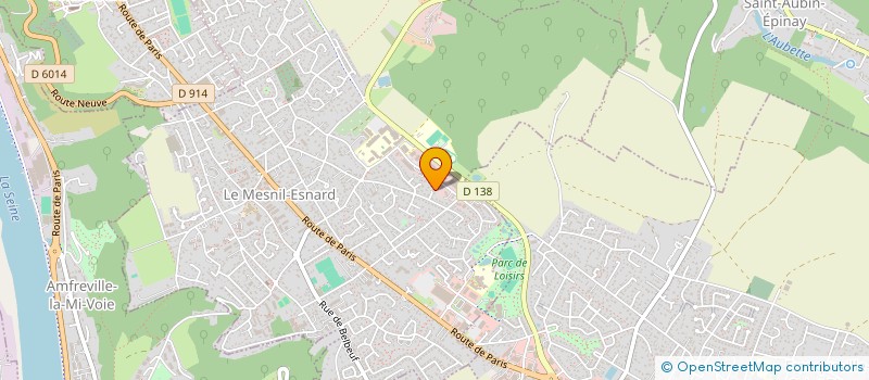 localisation de l'entreprise GB IMMOBILIER  LE MESNIL-ESNARD