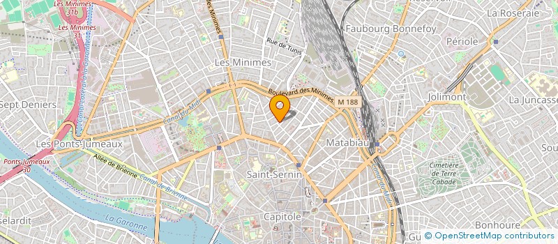 localisation de l'entreprise GB IMMOBILIER à TOULOUSE