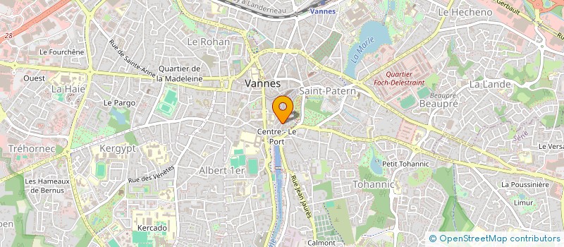 localisation de l'entreprise GB-IMMOBILIER DE PRESTIGE à VANNES