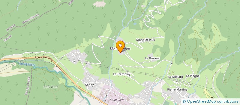 localisation de l'entreprise GB INVEST  UGINE