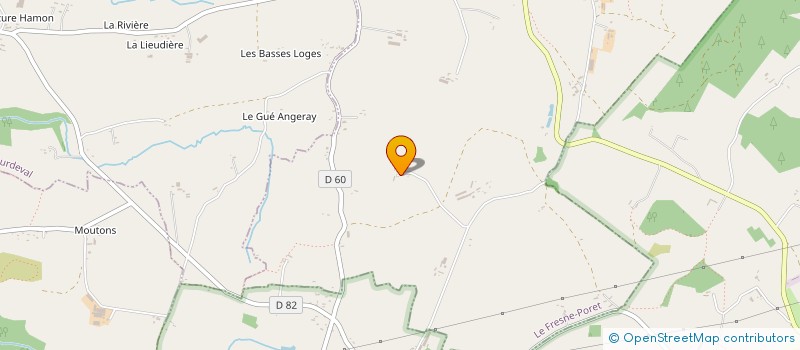 localisation de l'entreprise GB INVEST  LE FRESNE-PORET