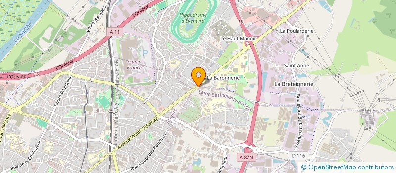 localisation de l'entreprise GB INVESTISSEMENT à SAINT-GERMAIN-EN-LAYE