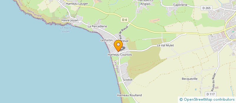 localisation de l'entreprise GB INVESTS  SURTAINVILLE