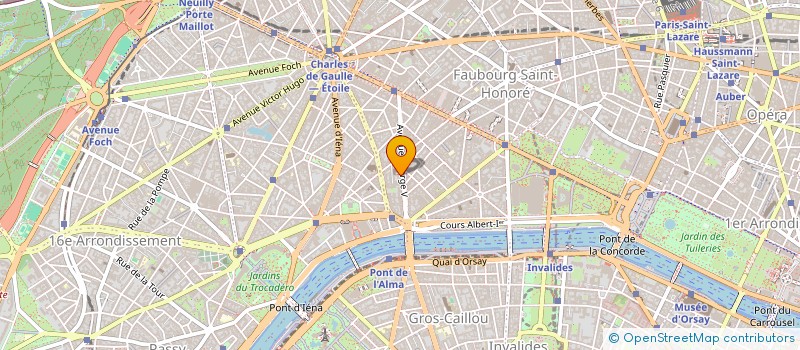 localisation de l'entreprise GB JAURES  PARIS