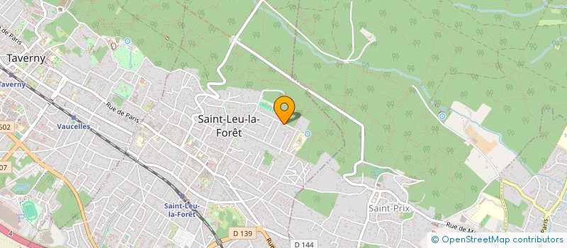 localisation de l'entreprise GB & KIDS  SAINT-LEU-LA-FORET