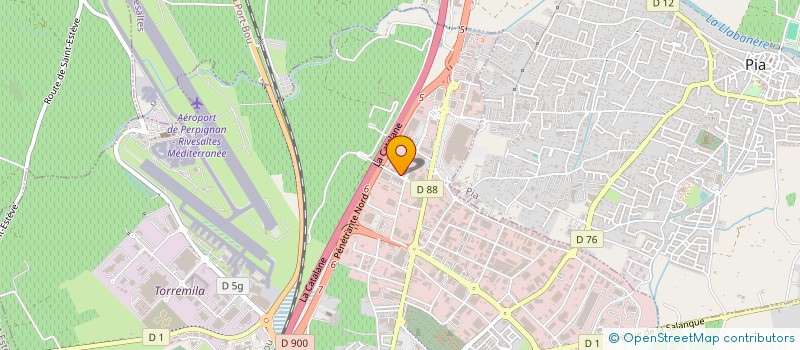 localisation de l'entreprise GB MARKETING  PERPIGNAN