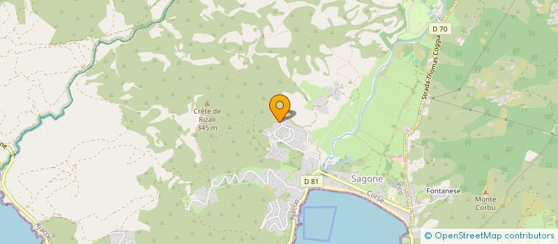 localisation de l'entreprise GB MENUISERIE à VICO