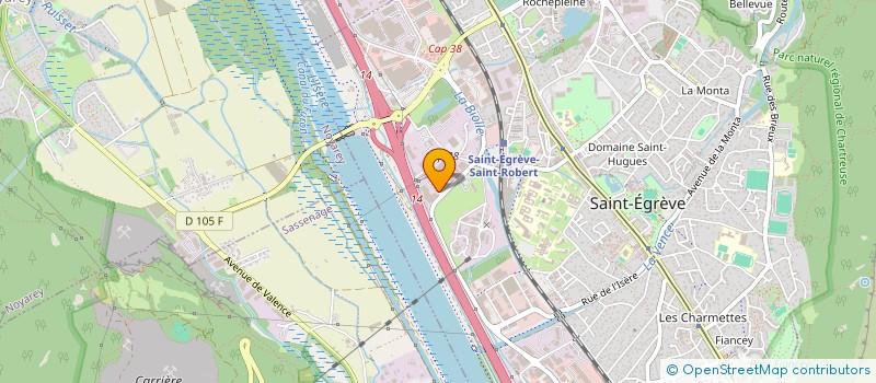 localisation de l'entreprise GB MOTORS à SAINT-EGREVE