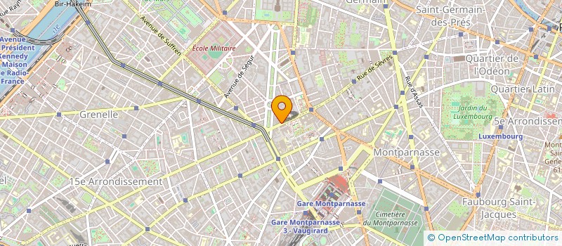 localisation de l'entreprise GB PARTNERS  PARIS