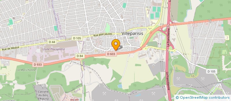 localisation de l'entreprise GB PHOTOSTAR à VILLEPARISIS