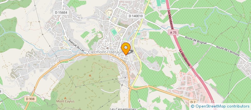 localisation de l'entreprise GB POSE à CLERMONT-L'HERAULT