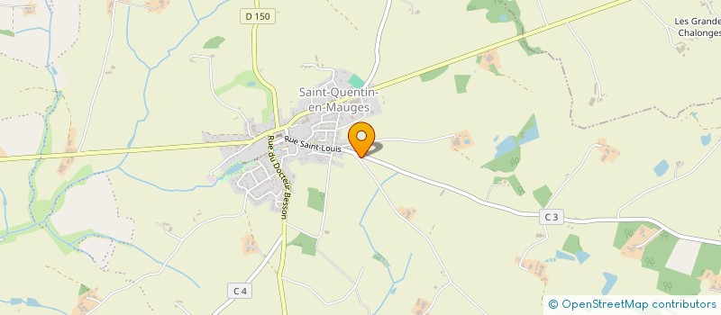 localisation de l'entreprise GB POSE à BEAUPREAU-EN-MAUGES