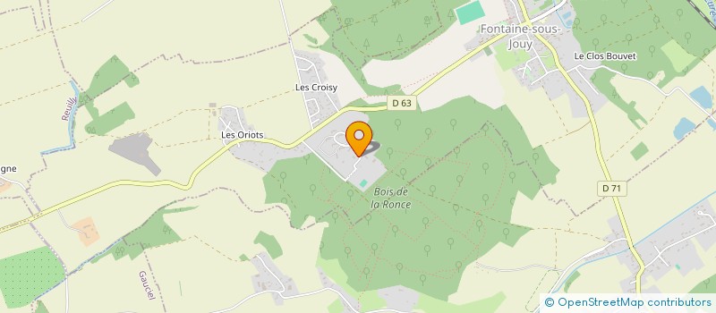 localisation de l'entreprise GB PROMOTION à FONTAINE-SOUS-JOUY