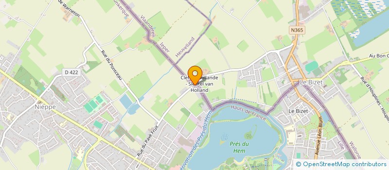 localisation de l'entreprise GB RACING TEAM  NIEPPE