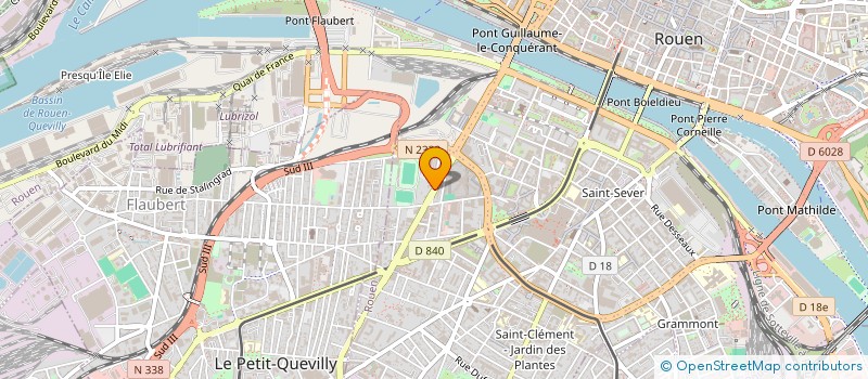 localisation de l'entreprise GB ROUEN à ROUEN