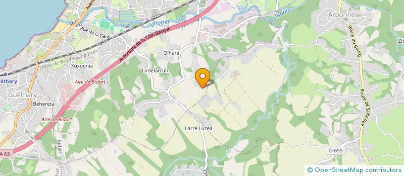 localisation de l'entreprise GB SERVICES à ANGLET