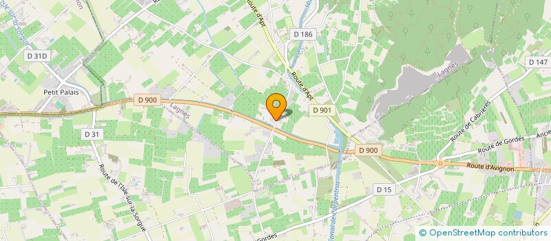 localisation de l'entreprise GB SERVICES  LAGNES