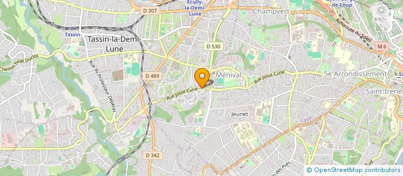 localisation de l'entreprise GB SPORT CONSULTING à TASSIN-LA-DEMI-LUNE