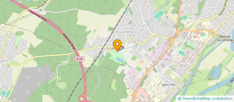 localisation de l'entreprise GB TAVAUX  FOUCHERANS