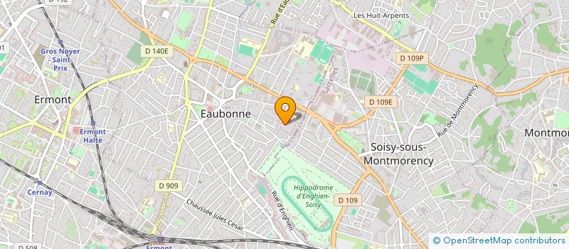 localisation de l'entreprise GB TRANSPORT à EAUBONNE