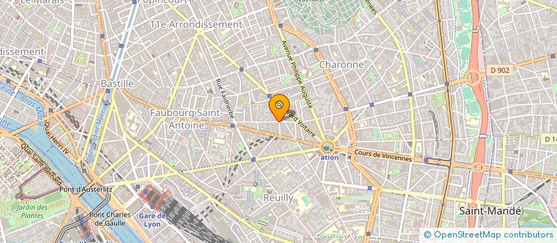 localisation de l'entreprise GB2  PARIS