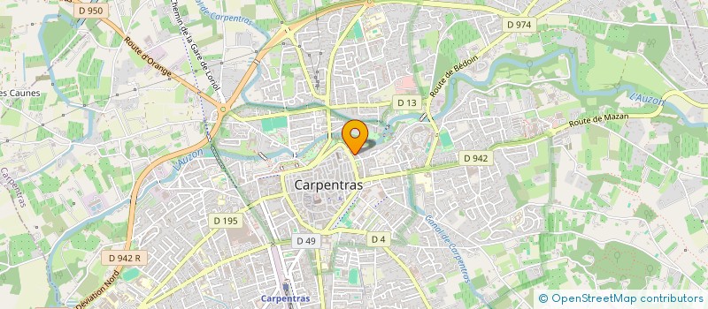 localisation de l'entreprise GB2  CARPENTRAS