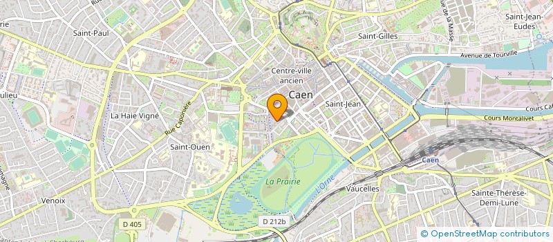 localisation de l'entreprise GB2A INGENIERIE à CAEN