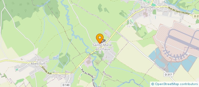 localisation de l'entreprise GB2E  SAINTE-MARIE-EN-CHAUX