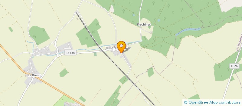 localisation de l'entreprise GB3C  VILLEFRANCUR