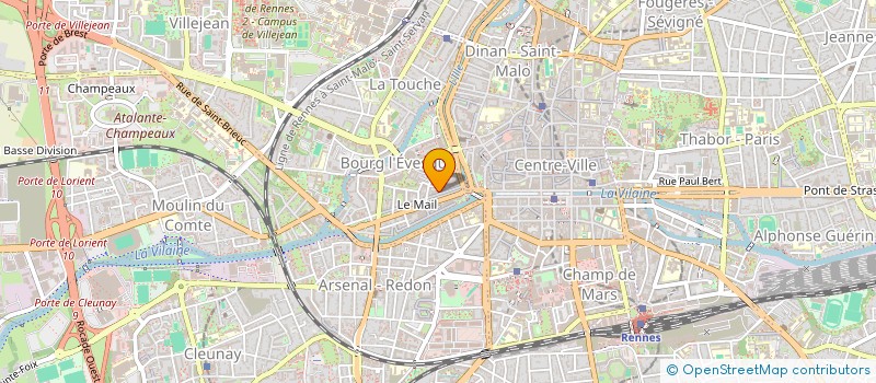 localisation de l'entreprise GBA FORMATION  RENNES