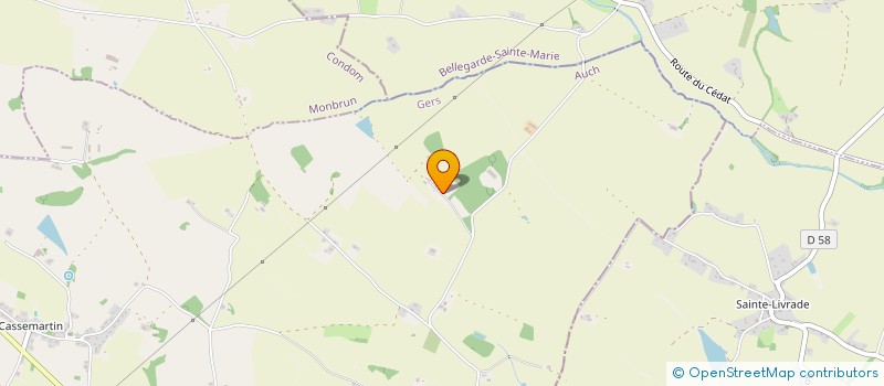 localisation de l'entreprise GBA TRANSITION  L'ISLE-JOURDAIN