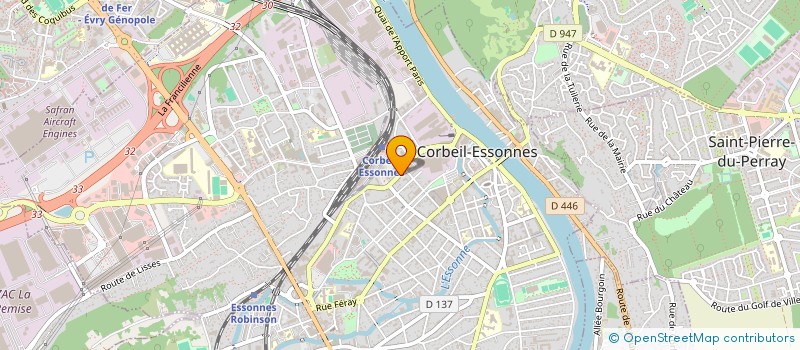 localisation de l'entreprise GBAHOU GLONAHI TEHE SERVICE à CORBEIL-ESSONNES