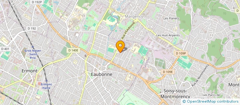 localisation de l'entreprise GBAT RENOVATION à EAUBONNE