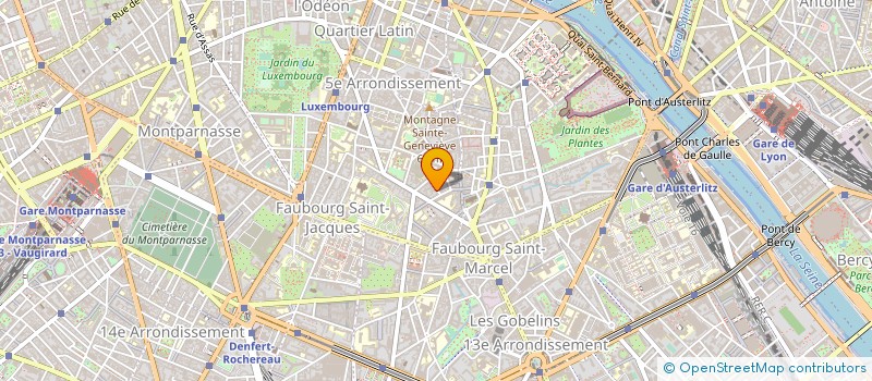 localisation de l'entreprise GBATI à PARIS
