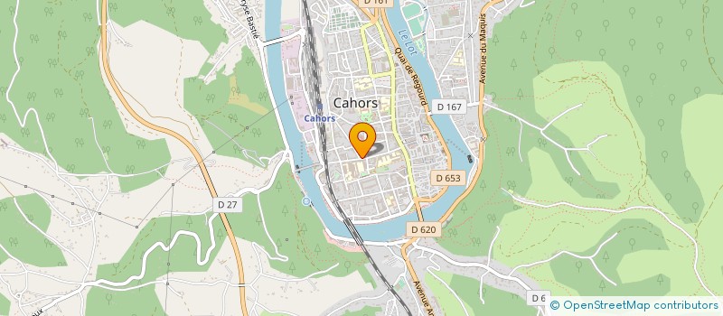 localisation de l'entreprise GBB 46  CAHORS