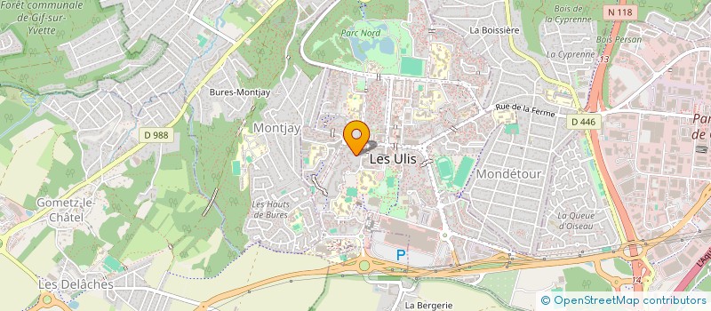 localisation de l'entreprise GBC NET à LES ULIS