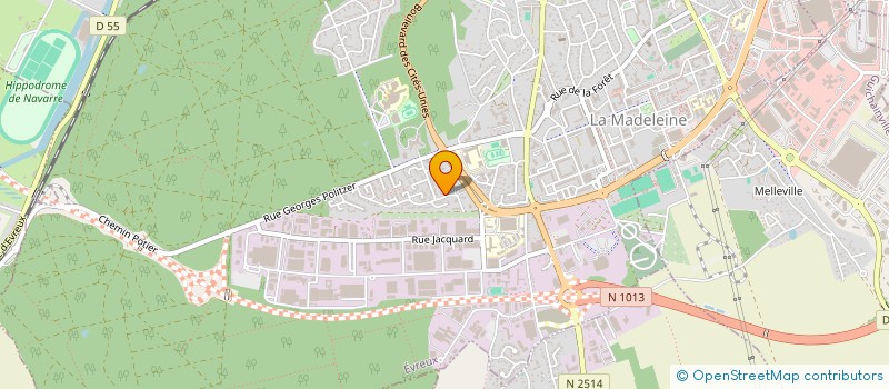 localisation de l'entreprise GBC RENOVATION 27  EVREUX