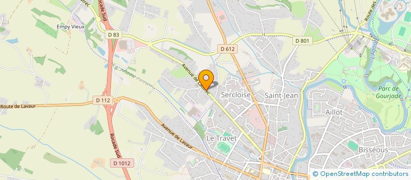 localisation de l'entreprise GBCO à CASTRES
