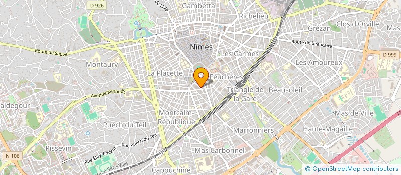 localisation de l'entreprise GBD TRAINING & CONSULTING  NIMES