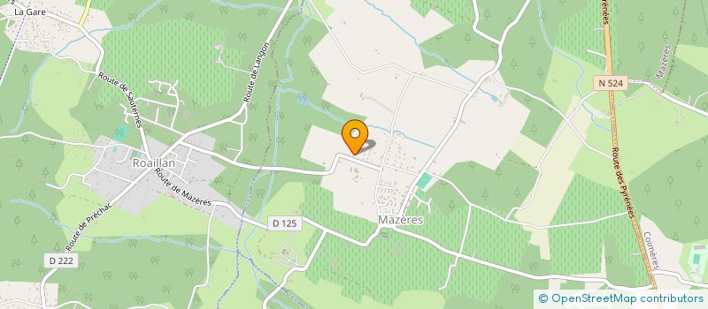 localisation de l'entreprise GBDC  MAZERES