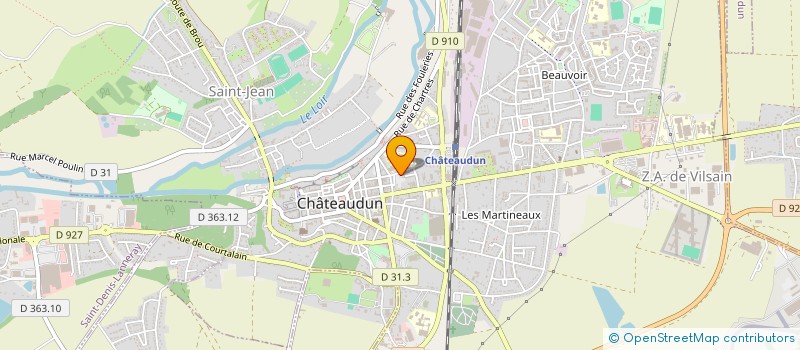 localisation de l'entreprise GBDL à CHATEAUDUN