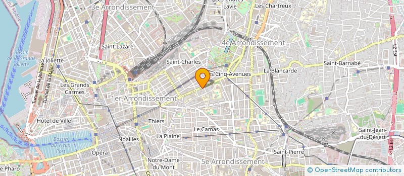 localisation de l'entreprise GBDR à MARSEILLE