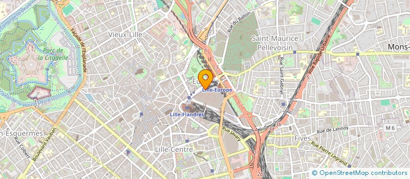 localisation de l'entreprise GBDX à LILLE