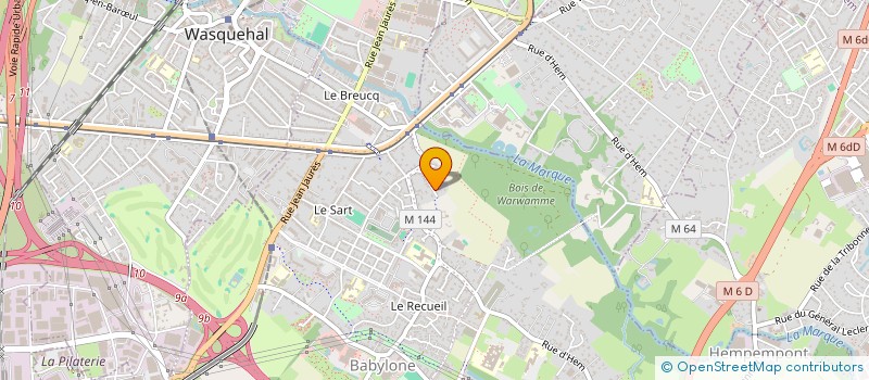 localisation de l'entreprise GBESSI MONZALE à VILLENEUVE D ASCQ