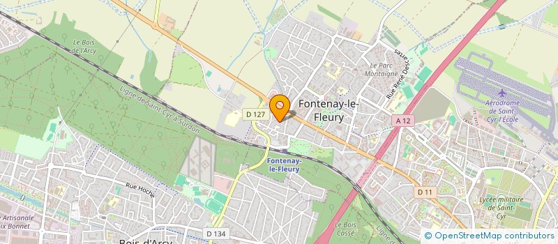 localisation de l'entreprise GBH à FONTENAY-LE-FLEURY