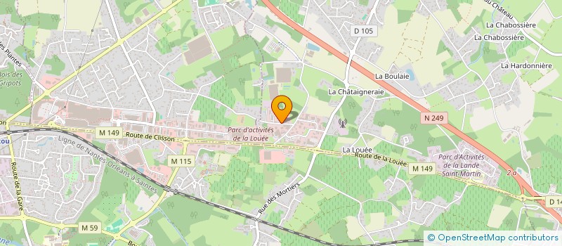 localisation de l'entreprise GBH IMMOBILIER  PONT-SAINT-MARTIN